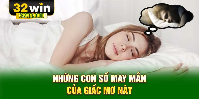 Những con số may mắn đối với giấc mơ n&agrave;y