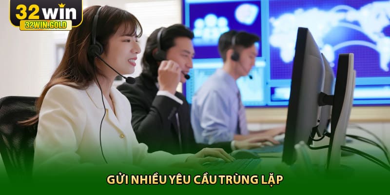 Gửi nhiều yêu cầu trùng lặp
